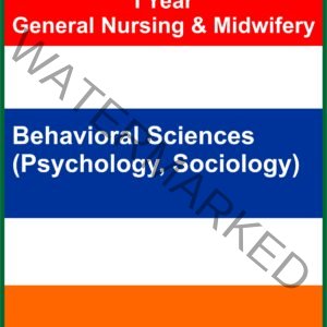I YEAR GNM PSYCHOLOGY AND SOCIOLOGY