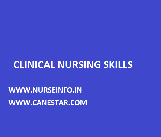 Clinical nursing skills