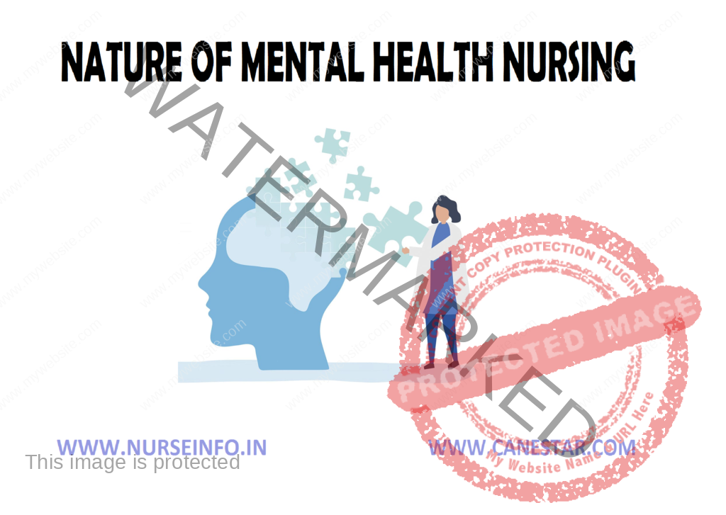 NATURE OF MENTAL HEALTH NURSING