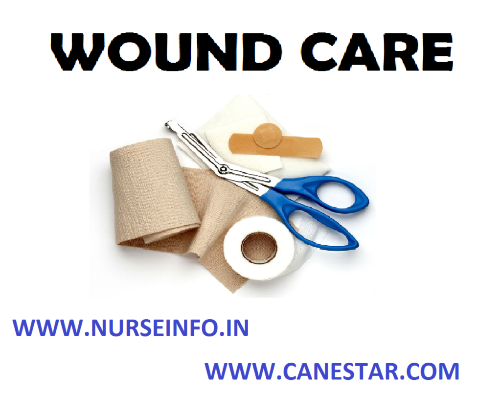 WOUND CARE – First Aid, Initial Treatment, Daily Treatment, Healing Phase and Wound Care Methods