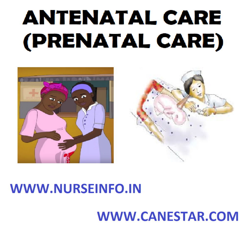 ANTENATAL CARE – Objectives, Antenatal Examination, Antenatal Assessment, Antenatal Care and Attention and Role of Community Health Nurse at Antenatal (MATERNAL AND CHILD HEALTH NURSING)