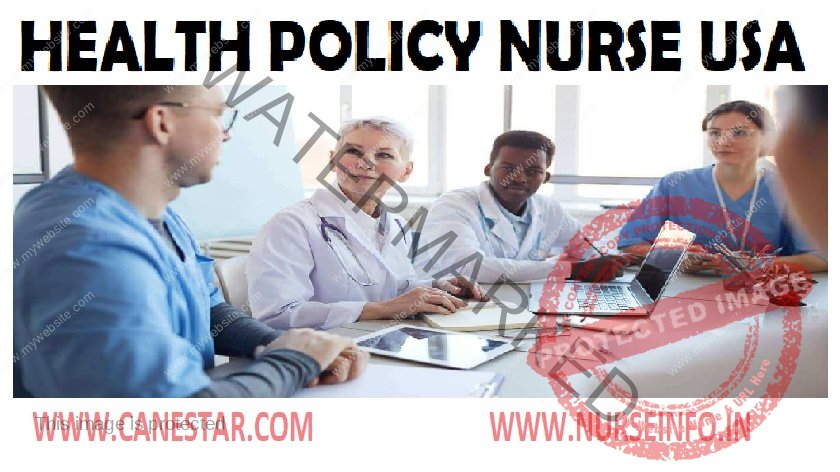 Health policy nurse in USA