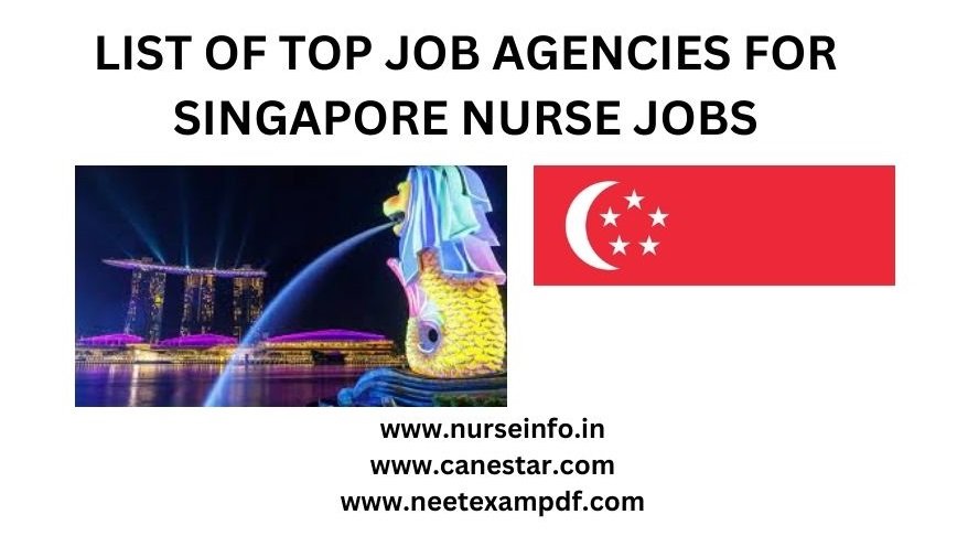LIST OF TOP JOB AGENCIES FOR SINGAPORE NURSE JOBS 