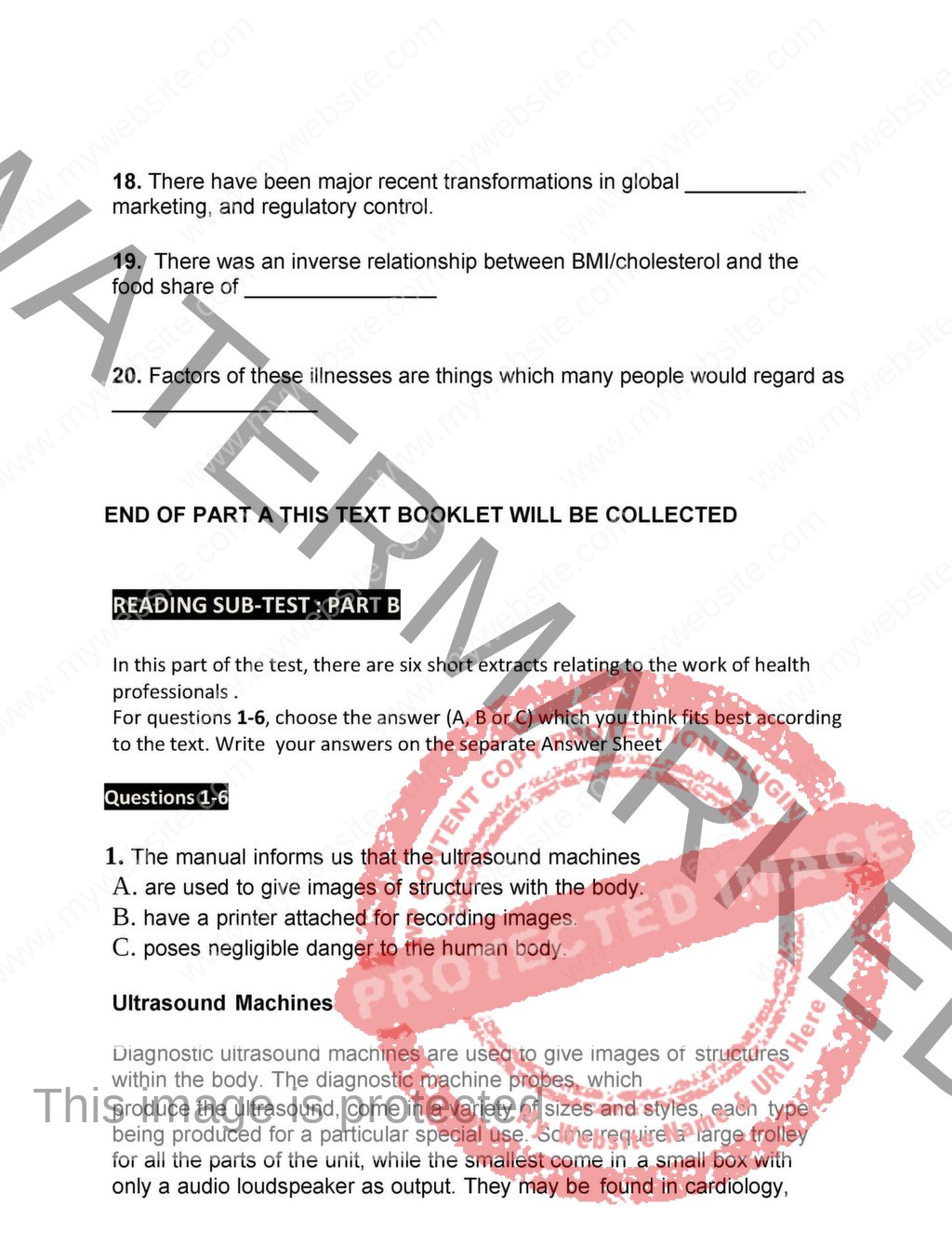 Science Of Teaching Reading Practice Test