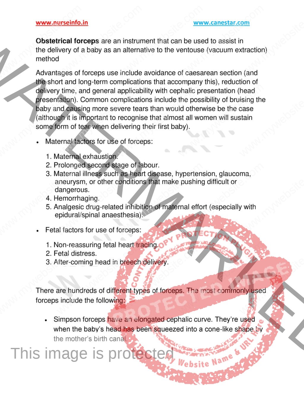 OBG Notes/Book - Midwifery Including Maternity & Gynaecological ...