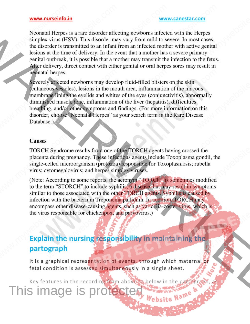 OBG Notes/Book - Midwifery Including Maternity & Gynaecological ...