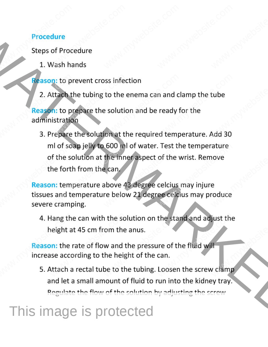 Fundamental Of Nursing Procedure (PDF) - Nurse Info