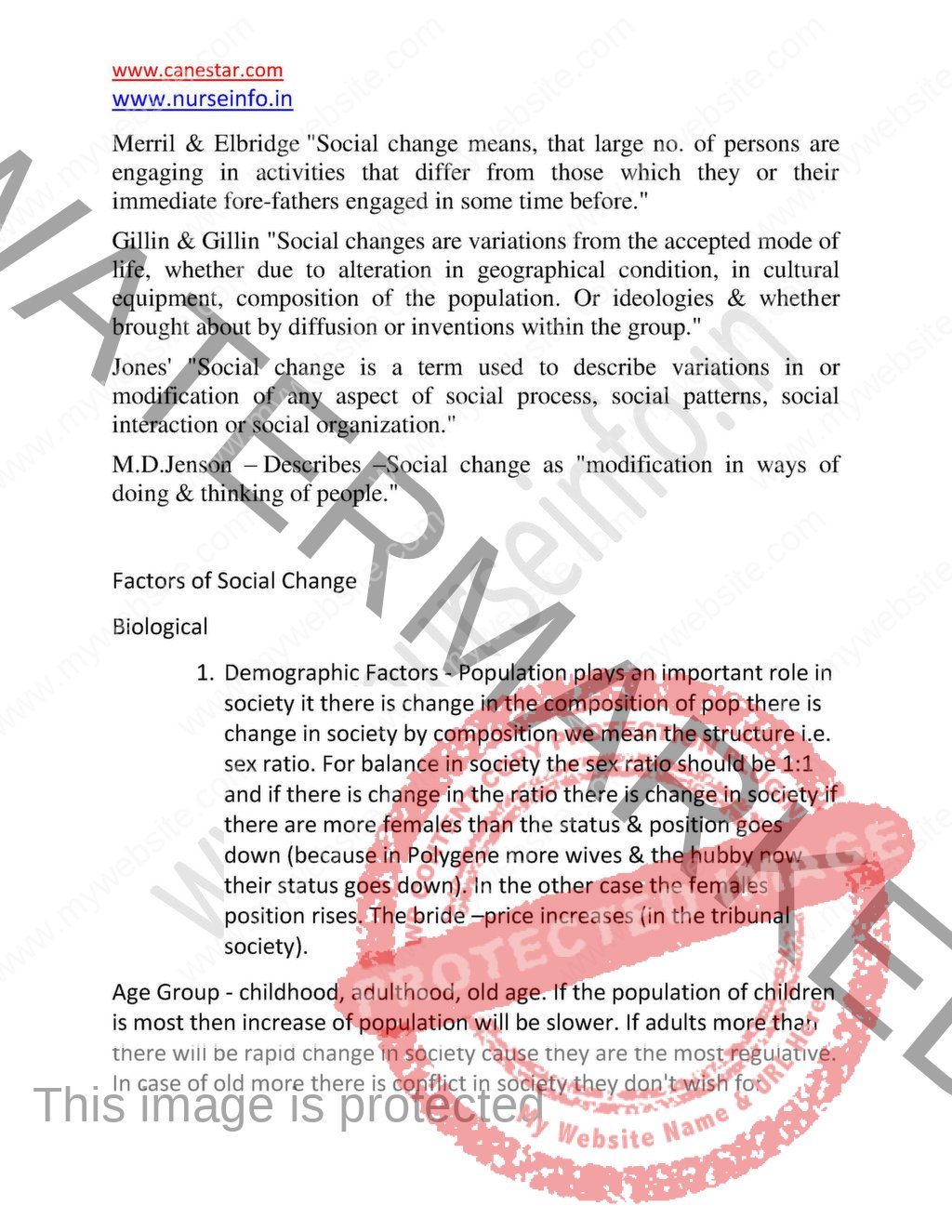 Bsc Nursing Sociology Second Year Notes Pdf Nurse Info