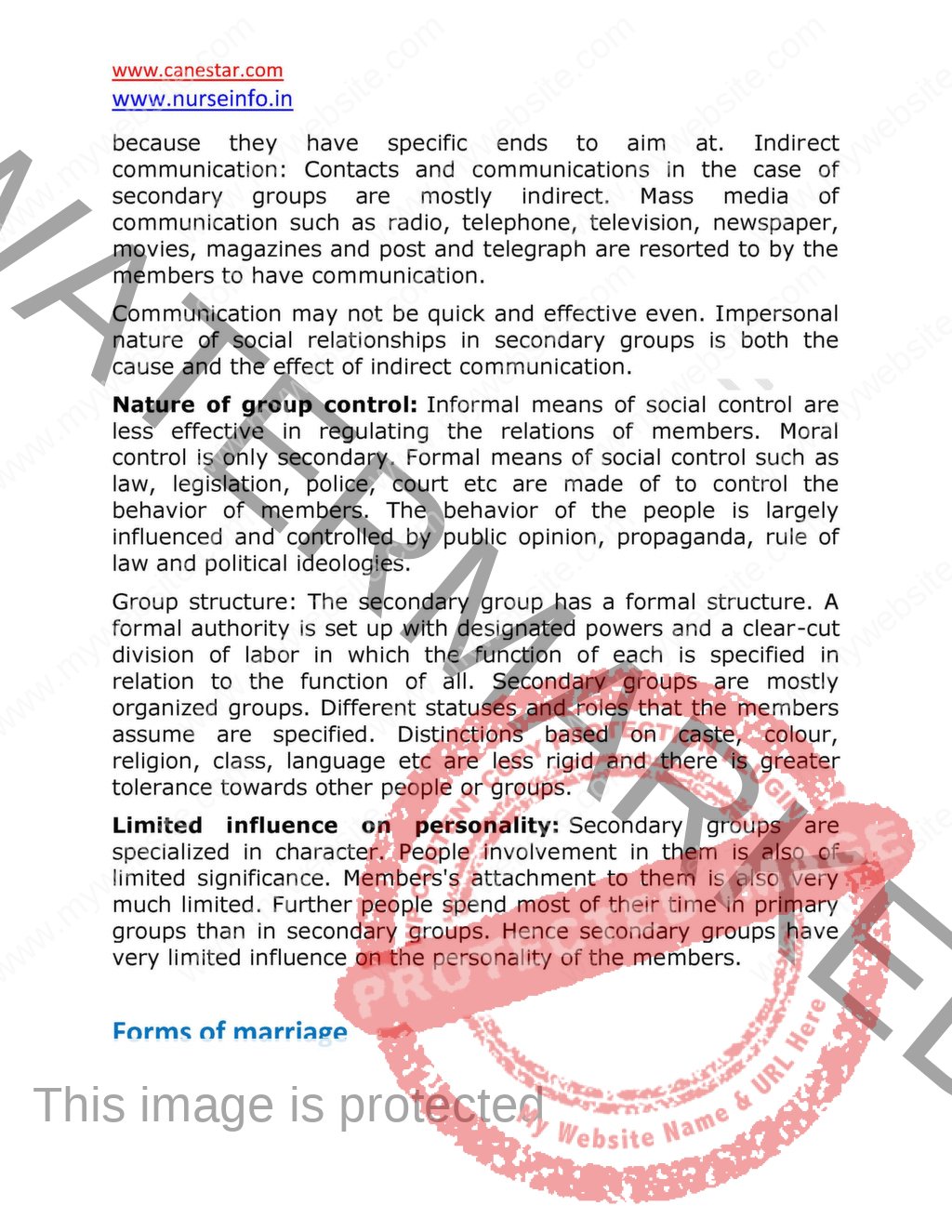 Bsc Nursing Sociology Second Year Notes Pdf Nurse Info