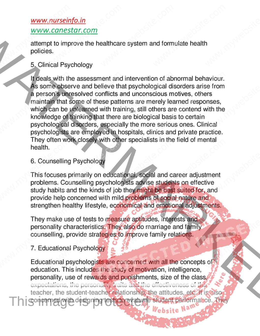 Psychology visual data 6