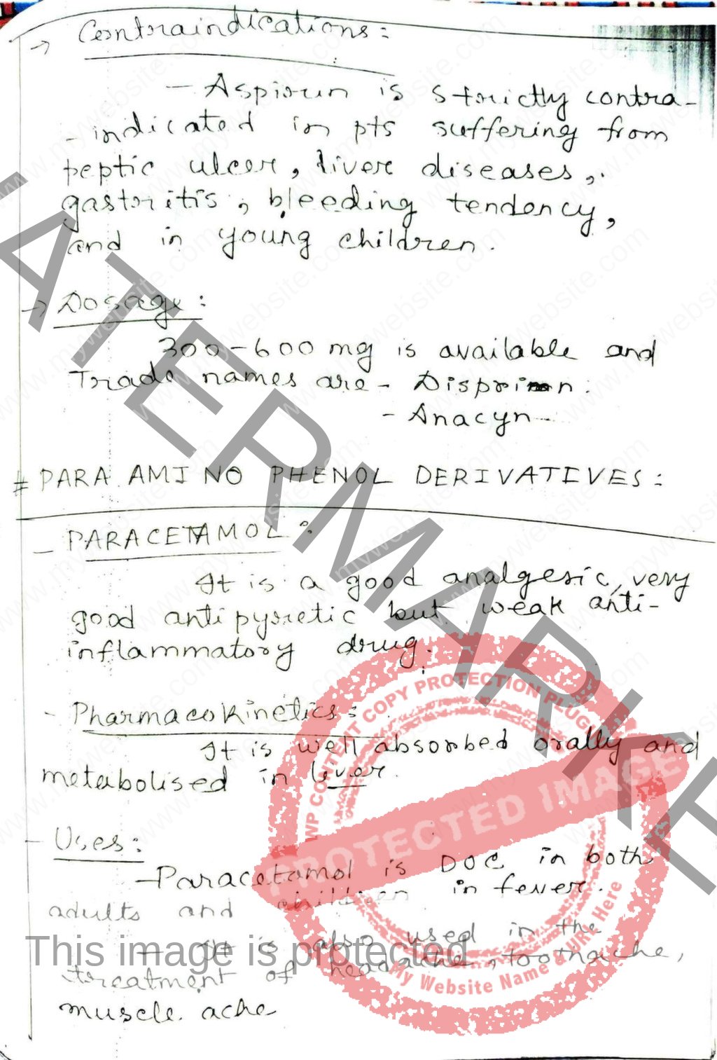 Pharmacology visual data 5
