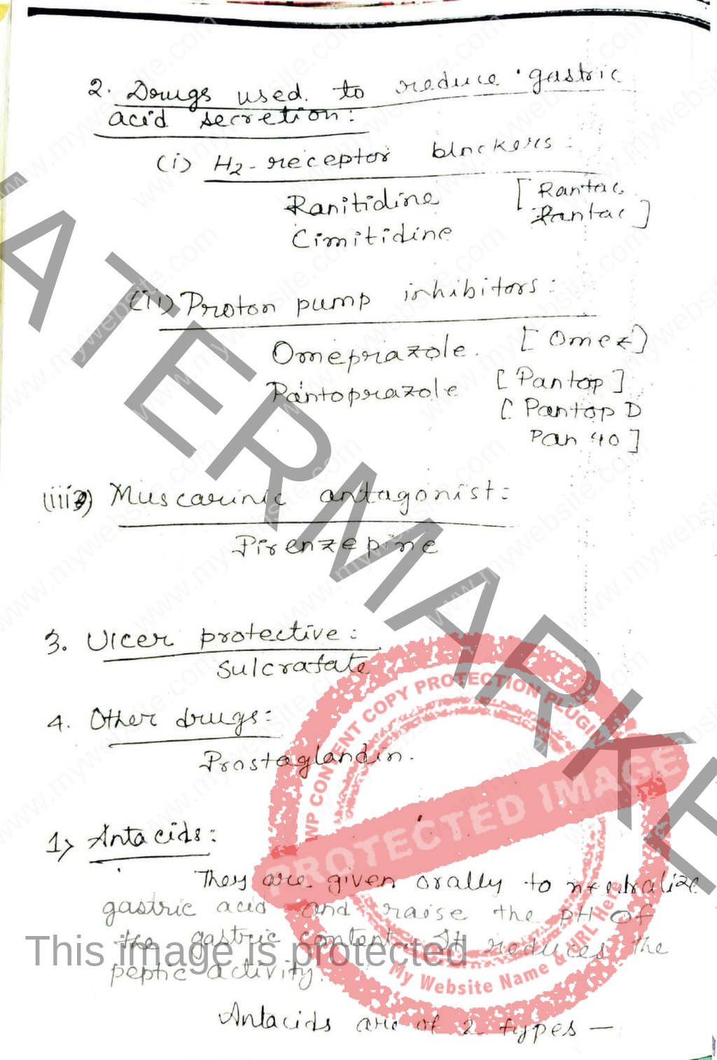 Pharmacology visual data 7