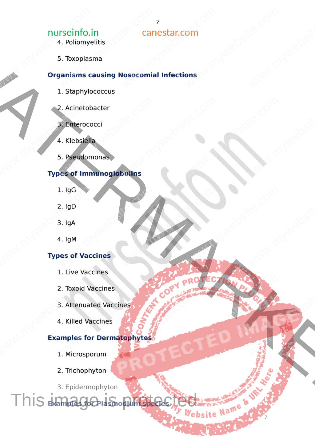 Bsc Nursing First Year “microbiology For Nurses” Notes Book Pdf Nurse Info