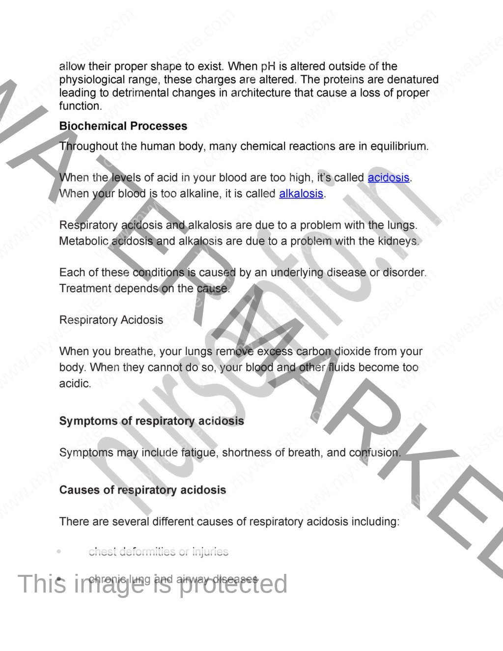 BSC Nursing First Year Biochemistry Notes/Book (PDF) | nurseinfo
