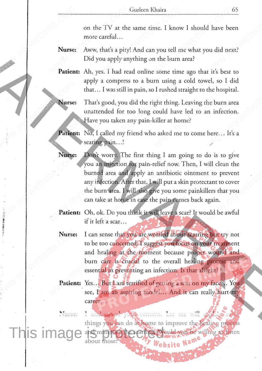 OET WRITING PRACTICE TEST BOOK (PDF) - Nurse Info