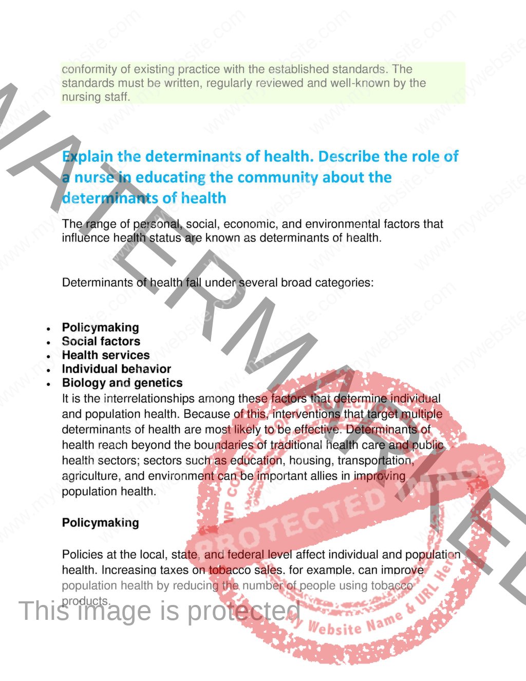 COMMUNITY HEALTH NURSING –II Notes/Book, MSC SECOND YEAR NURSING ...
