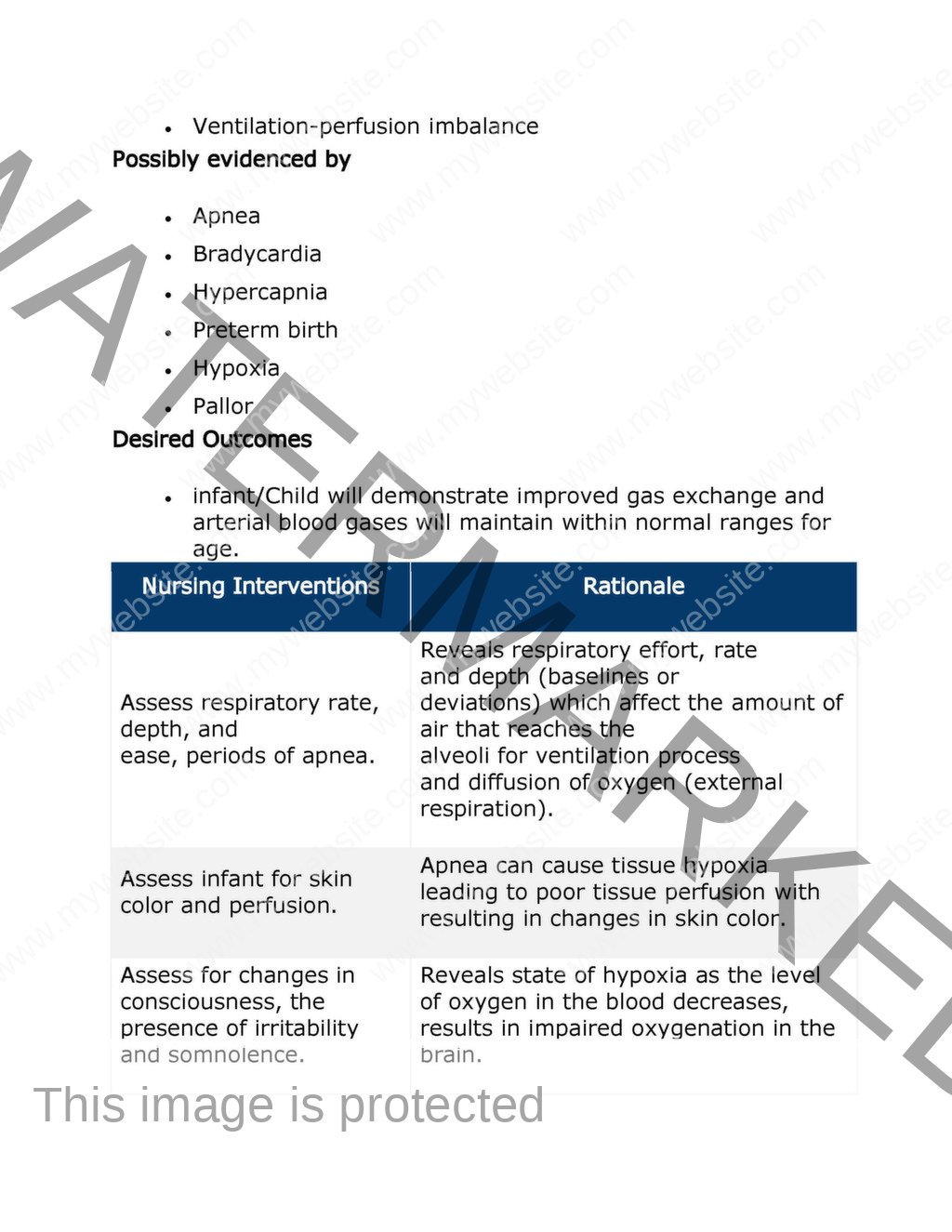 Pediatric Nursing Care Plans PDF Book Nurse Info   Page 00025 