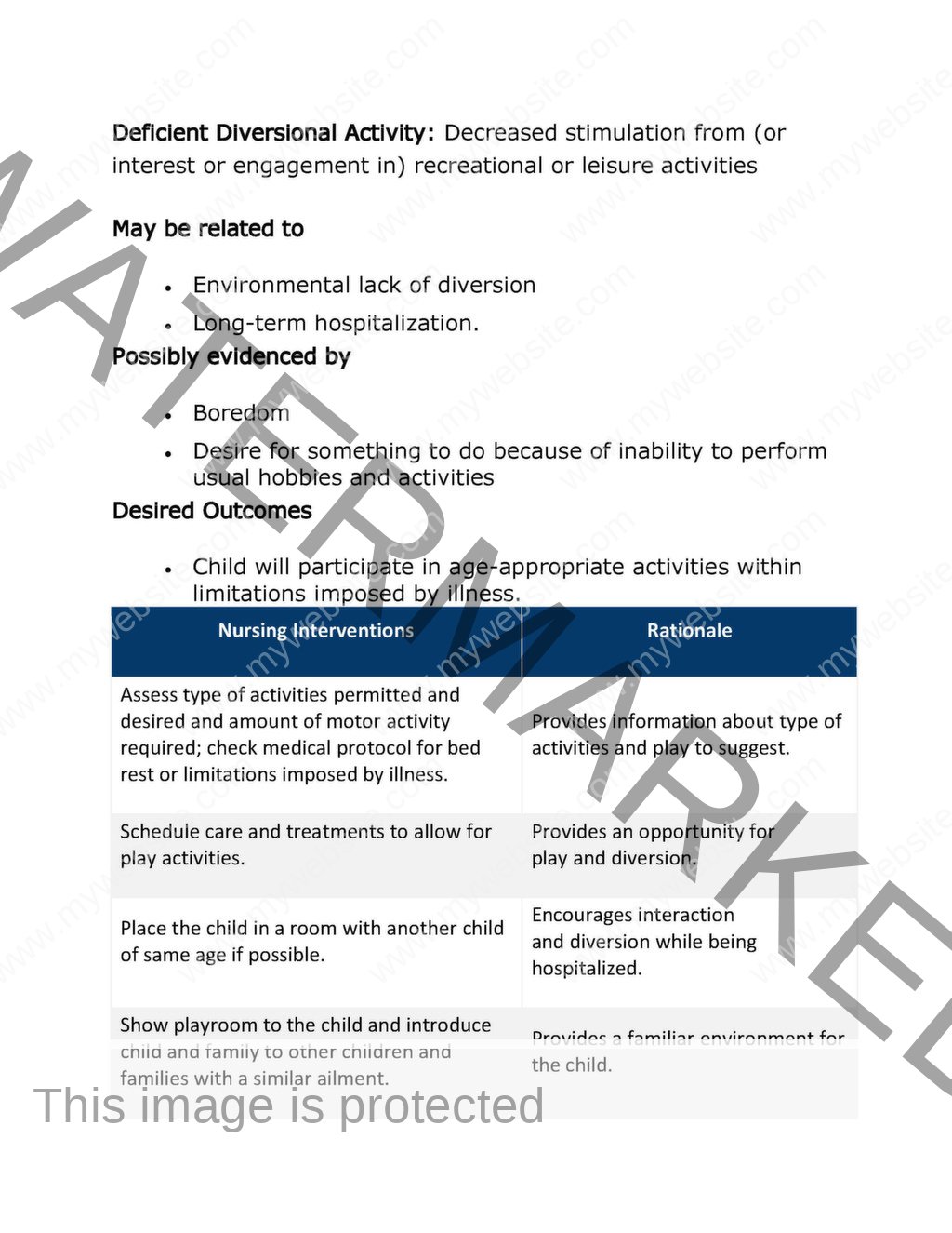 Pediatric Nursing Care Plans PDF Book Nurseinfo   Page 00230 