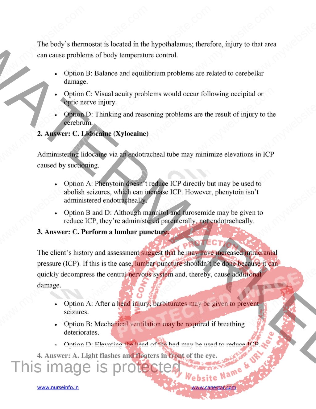 NCLEX PRACTICE TEST RESPIRATORY SYSTEM (PDF) | nurseinfo