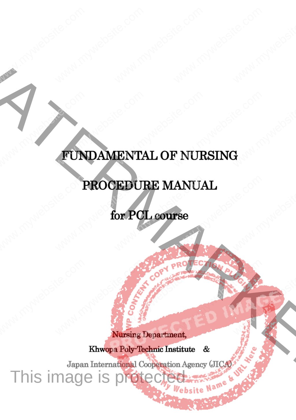 Fundamental Of Nursing Manual Book (PDF) - Nurse Info